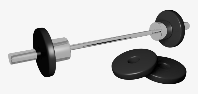 Barbell Png - Barbel Png, transparent png #616312