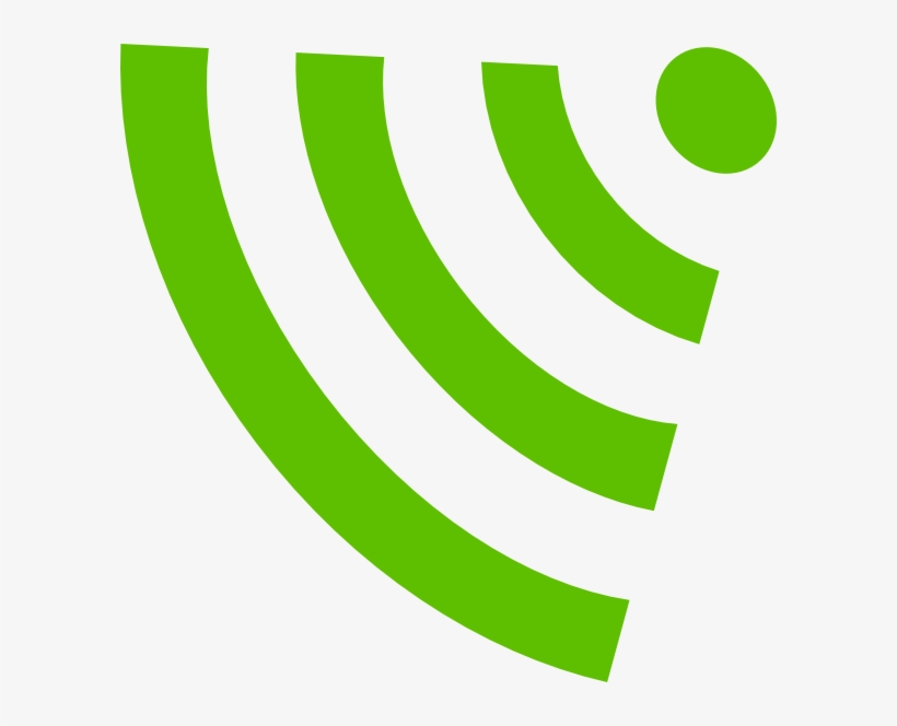 Clip Arts Related To - Wifi Icon Png Green, transparent png #616672