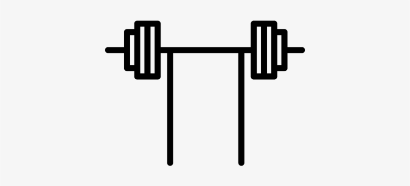 Barbell Vector - Gym, transparent png #616700