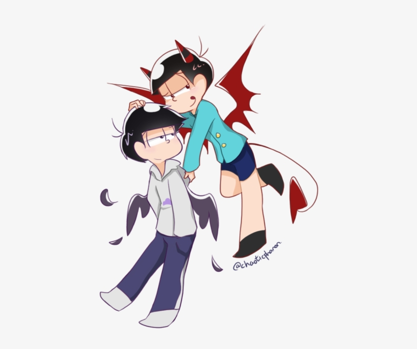 Fallenangel Ichi And Devil Oso - Cartoon, transparent png #616720