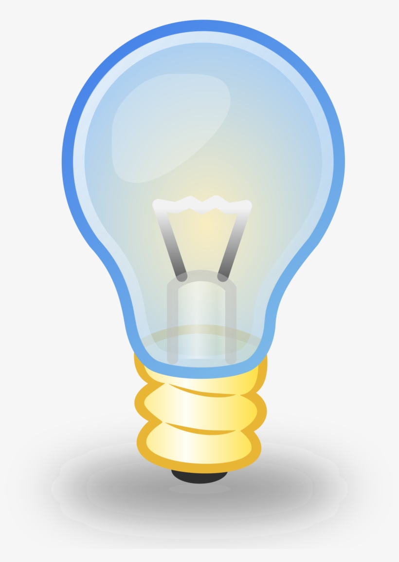 Lightbulb Clipart Light Source - Great Idea Tile Coaster, transparent png #617069
