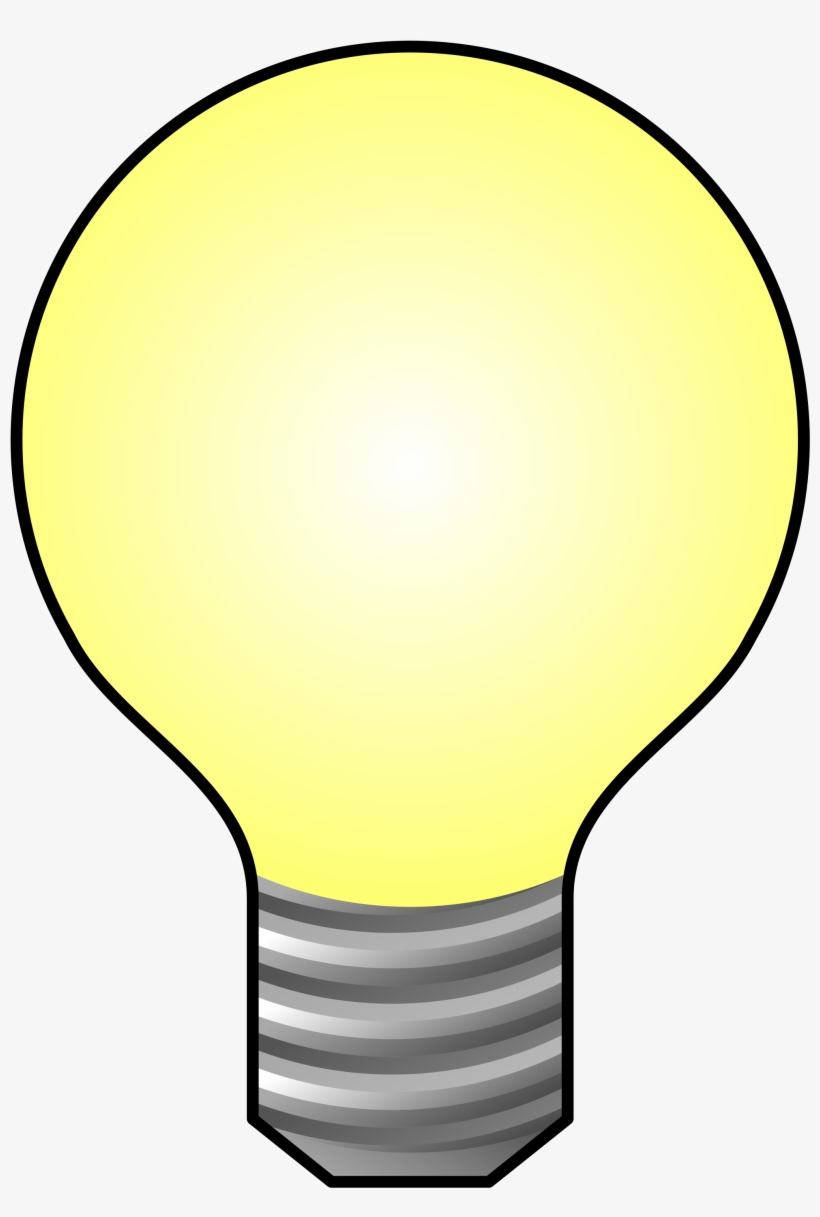 Picture Library Download Light Bulb Icon Svg Wikimedia - Transparent Background Light Bulb Clipart, transparent png #617092