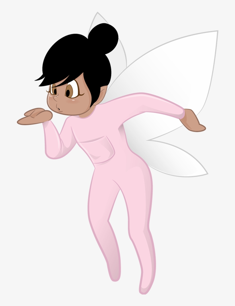 Png Royalty Free Download Clipart Tooth Fairy - Black Tooth Fairy Png, transparent png #617224