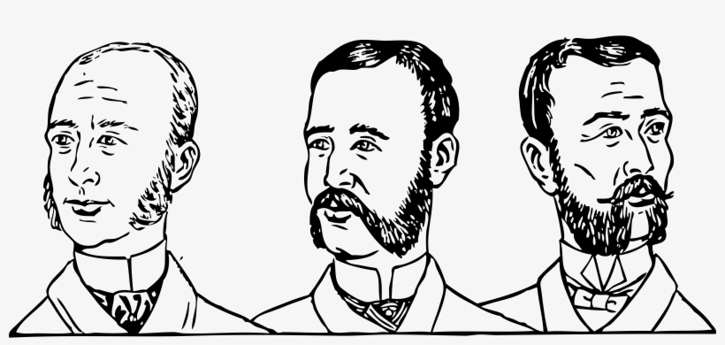 This Free Icons Png Design Of Mens Hair Styles Circa, transparent png #617481