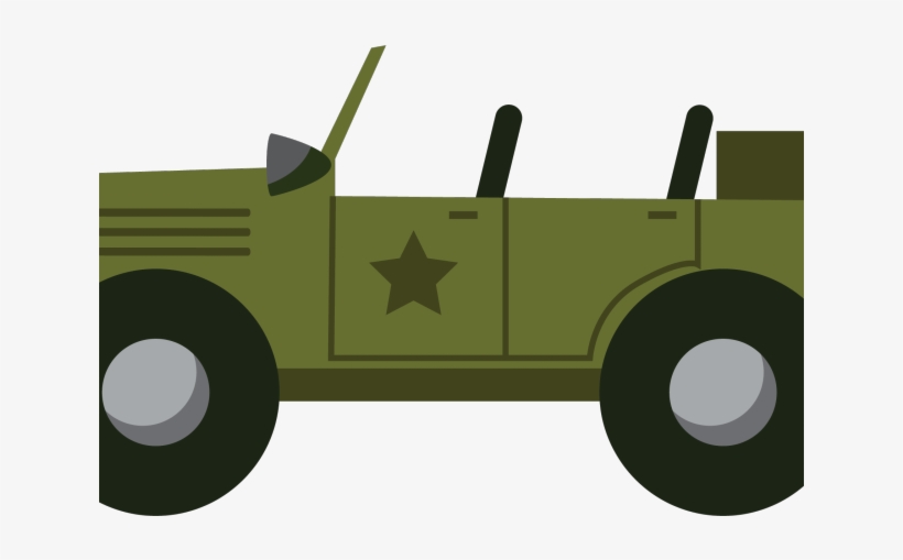 Png Free Clipart Jeep - Army Clipart, transparent png #617649