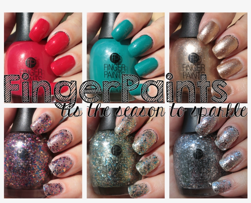 Fingerpaints Tis The Season To Sparkle - Nail Polish, transparent png #617669