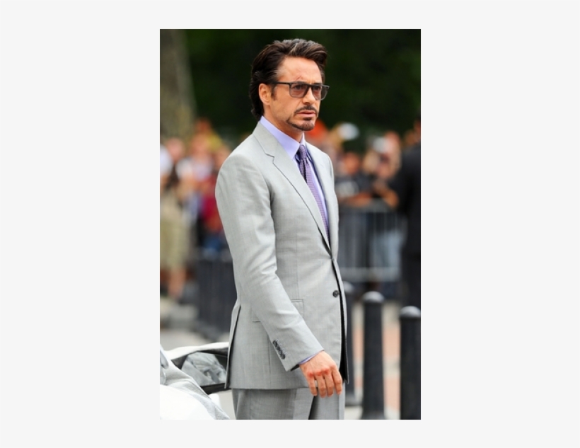 The Avengers In Ny Central Park Robert Downey Jr - Robert Downey Jr Suit, transparent png #618042