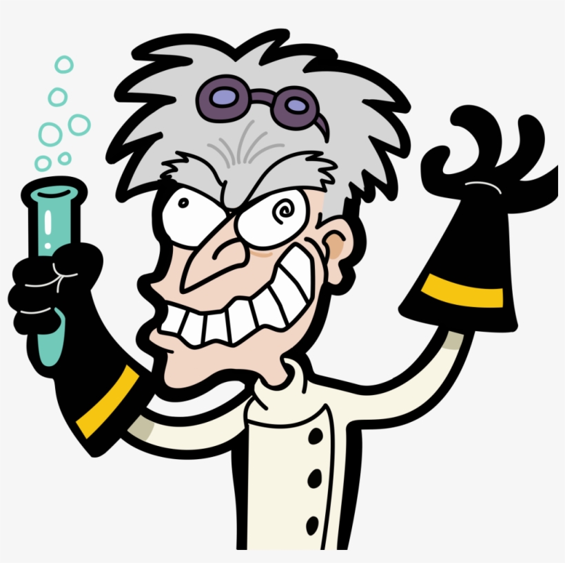 Brain Clipart Transparent Background - Scientist Transparent Background, transparent png #618183