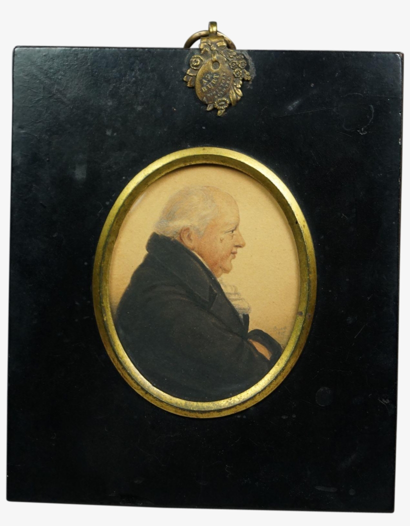 19th Century Signed Dated 1815 A R Burt Watercolor - Bronze Medal, transparent png #618248