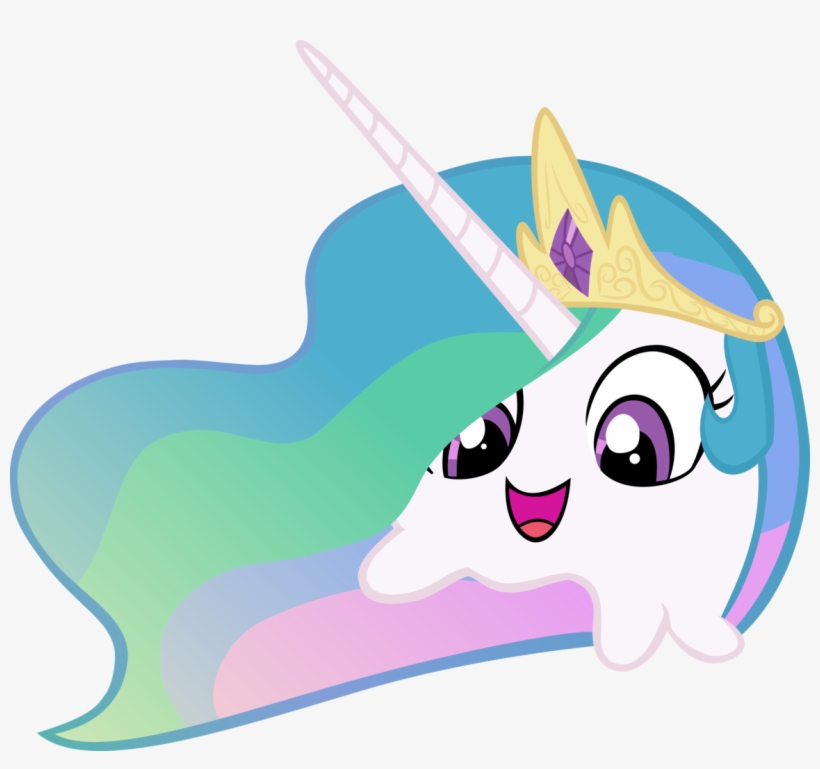 Crisx3, Blob, Brain Slug, Futurama, Princess Celestia, - My Little Pony: Friendship Is Magic, transparent png #618291