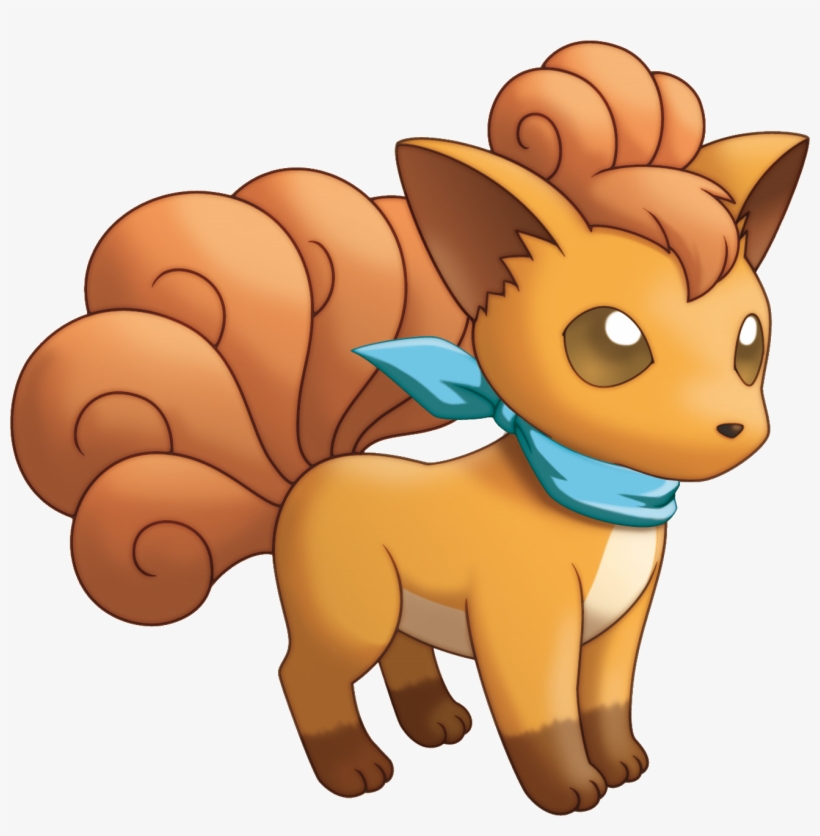 037vulpix Pokemon Mystery Dungeon Explorers Of Sky - Vulpix Pokemon, transparent png #618394