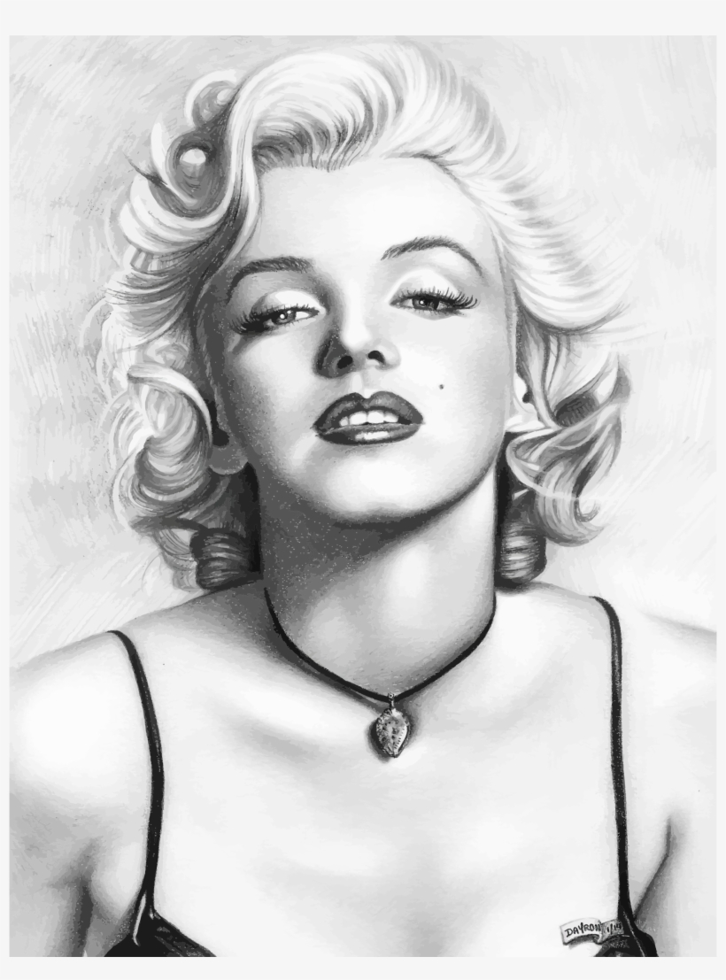 This Free Icons Png Design Of Marilyn Monroe Pencil, transparent png #618472