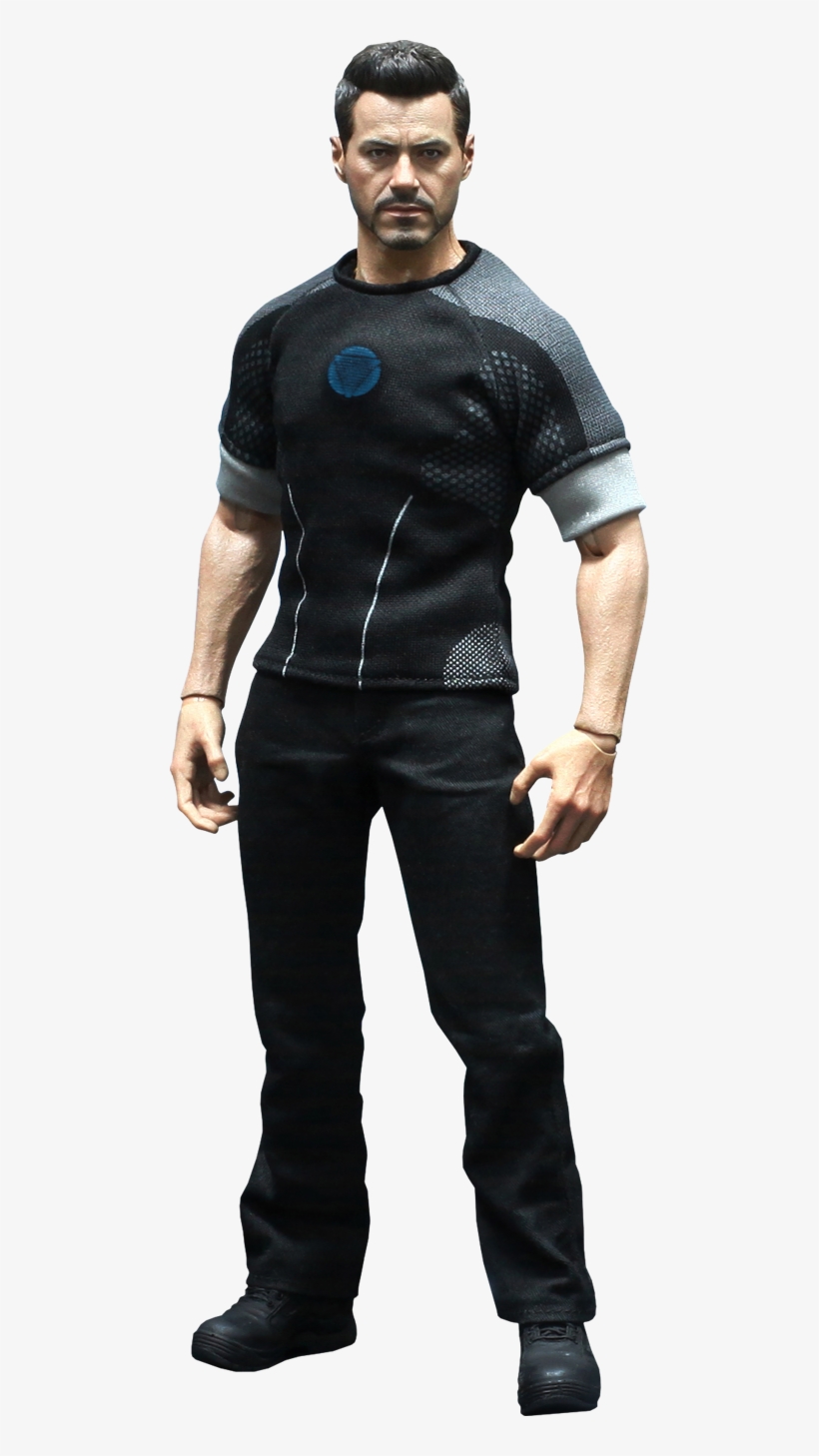 Hot Toys Tony Stark Sixth Scale Figure - Ace Type 0 Summer, transparent png #618493