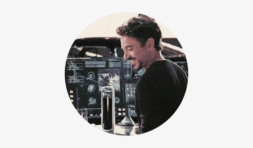 Visit - Iron Man Tony Stark Smiling, transparent png #618551