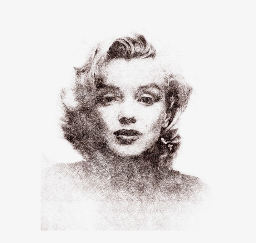 Click And Drag To Re-position The Image, If Desired - Portrait Of Actress Marilyn Monroe On Patio, transparent png #618601