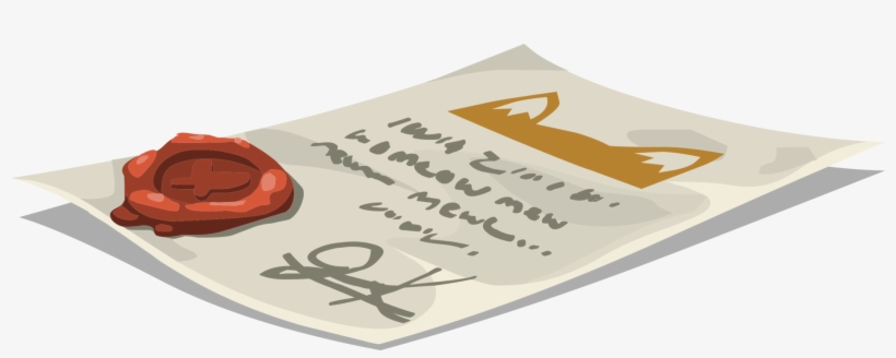 Paper Sealing Wax Letter - Tenurial And Property System, transparent png #618740