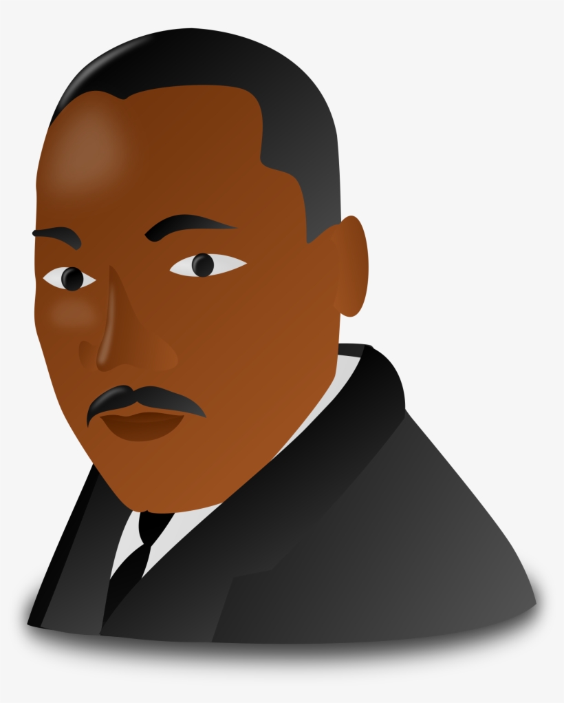 Clipart - Martin Luther King Jr Transparent Gif, transparent png #618921