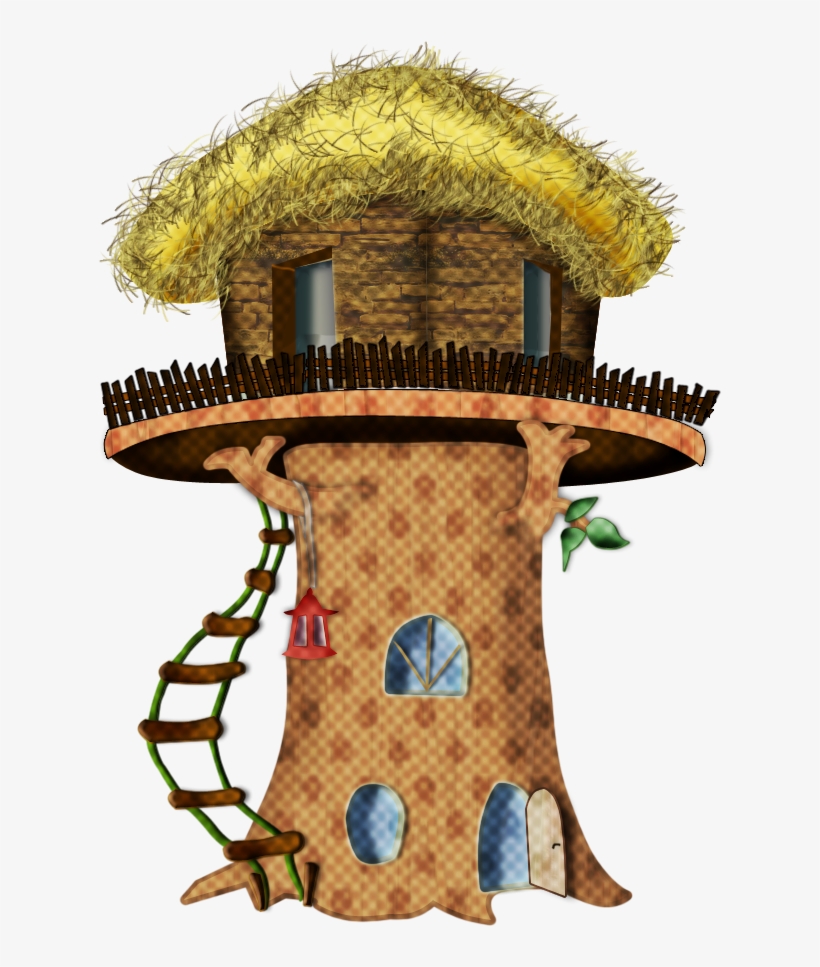 *✿*crea Con Casitas *✿* Mushroom House, Cartoon House, - Illustration, transparent png #619268