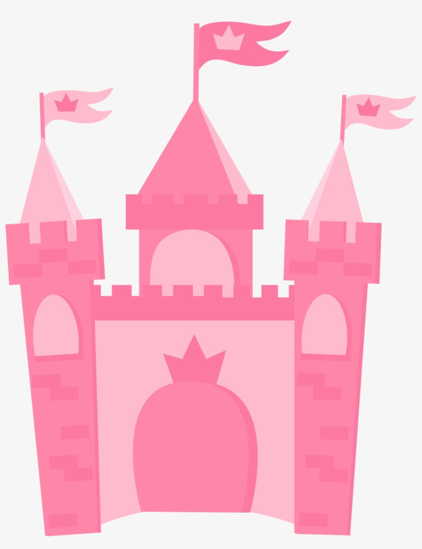 Free Cinderella Castle Silhouette Png - Castillo Princesa Png, transparent png #619416