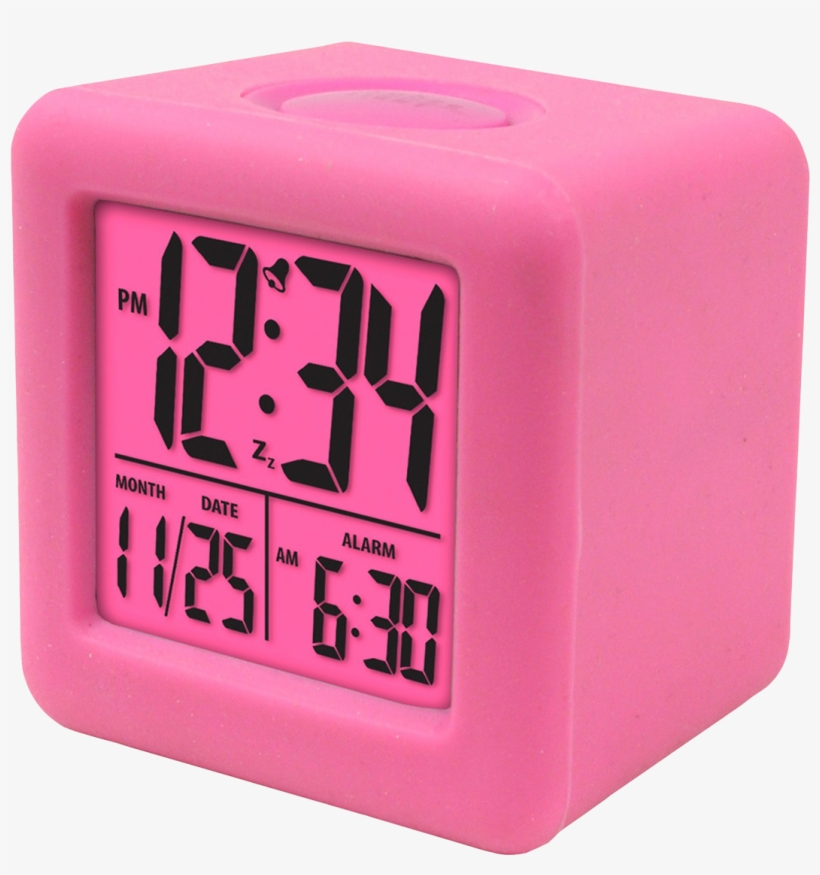 70903 Equity By La Crosse Soft Cube Lcd Alarm Clock, transparent png #619517