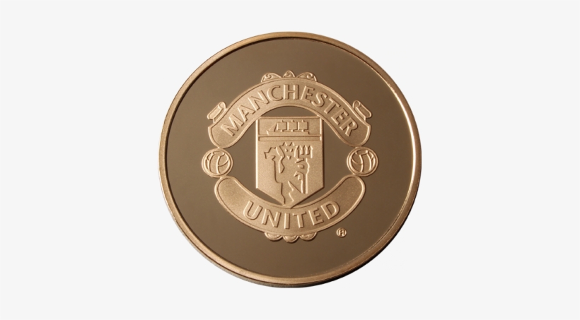 Manchester United 1/4oz Gold Medallion - Manchester United Gold Logo Png, transparent png #619520