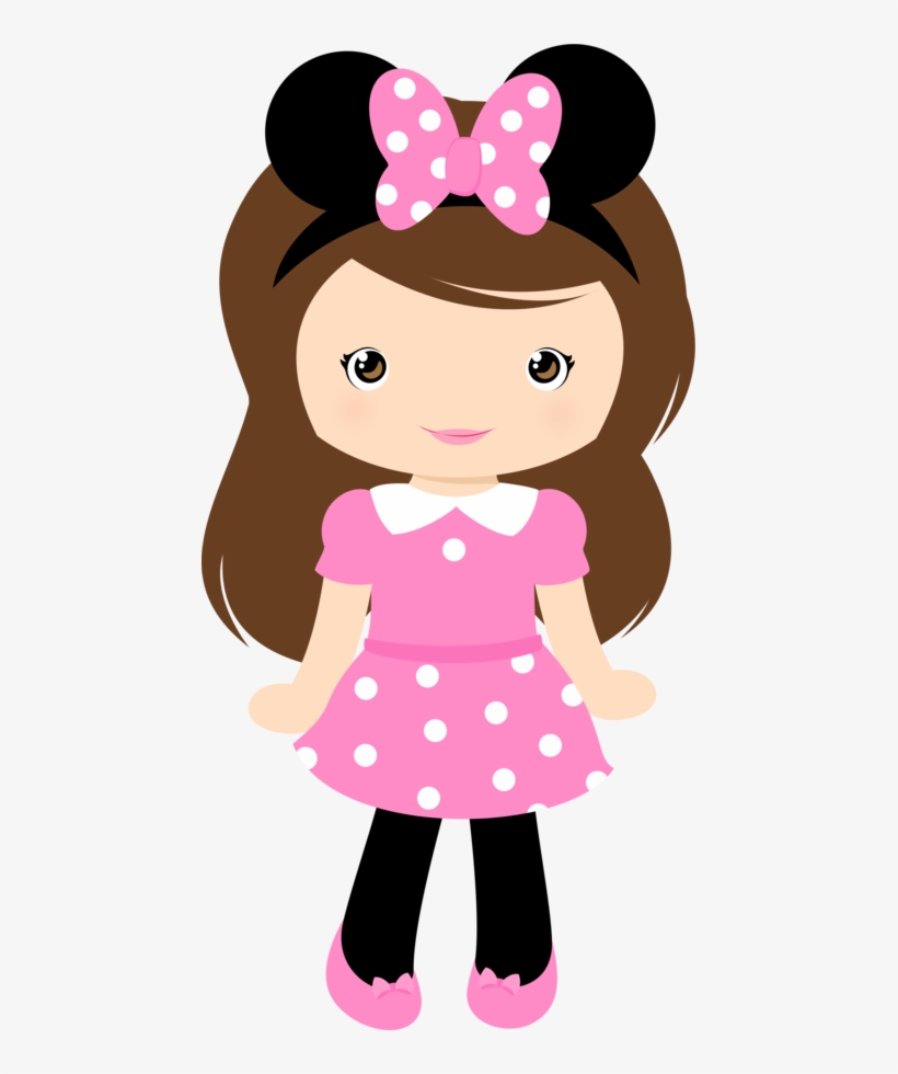 Cartoon Girl Cute Clipart Grafos Club House Minus Mu - Cute Girl Clipart, transparent png #619621