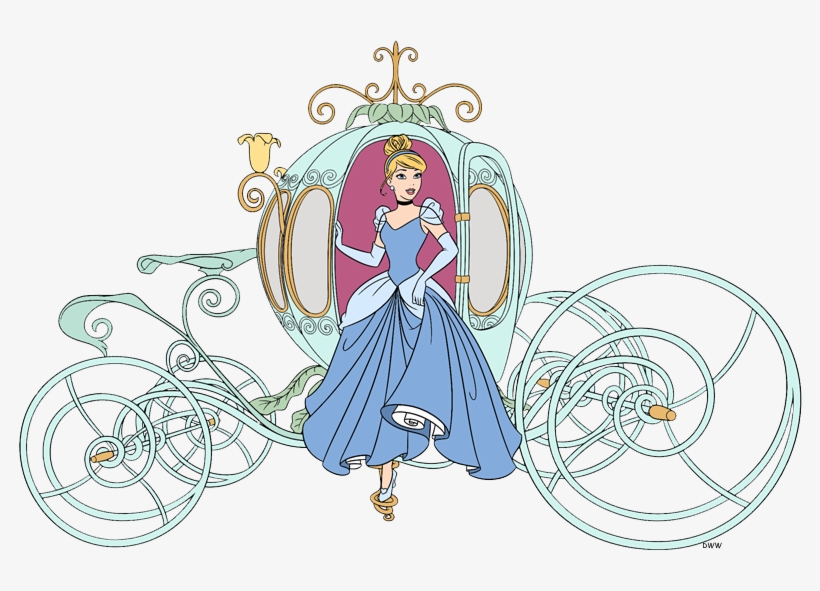 Cinderella Clip Art 4 - Disney Cinderella Carriage Clipart, transparent png #619645