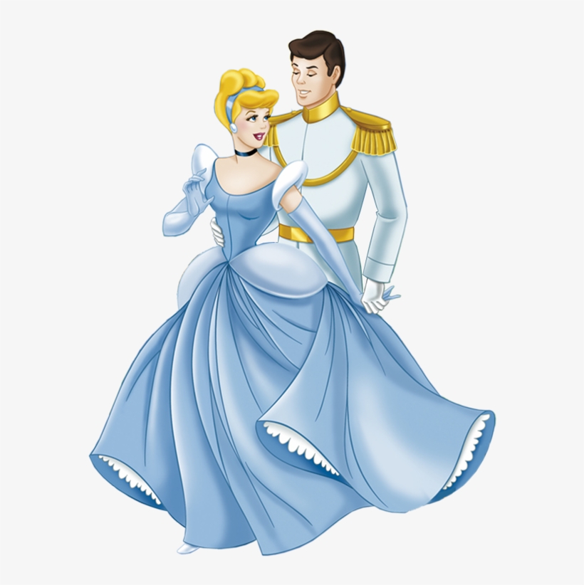 Photoshop Clipart Cinderella - Cenicienta Y El Principe, transparent png #619759