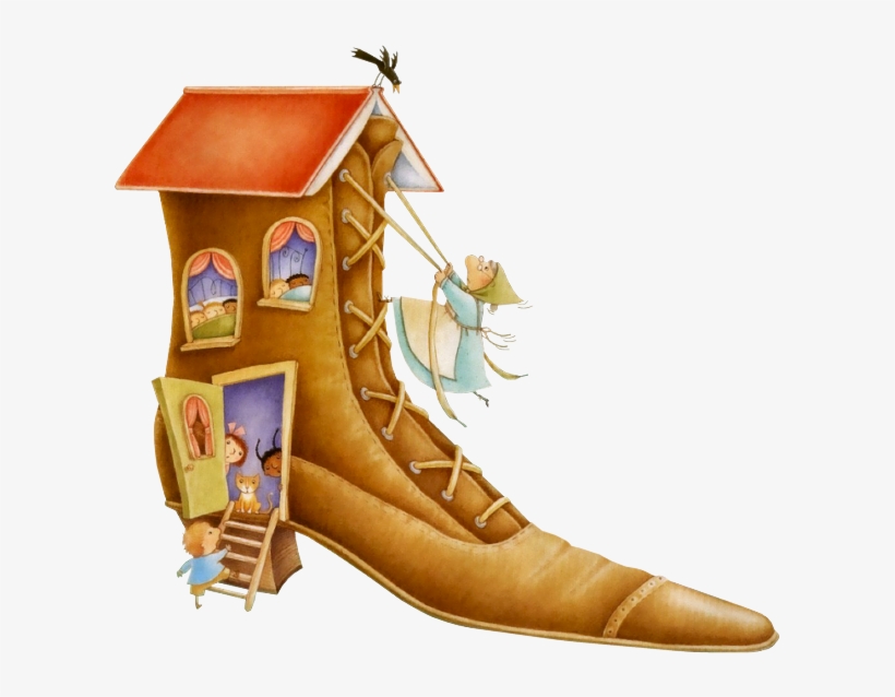 House Boots - Transparent Cartoon Boot House, transparent png #619838