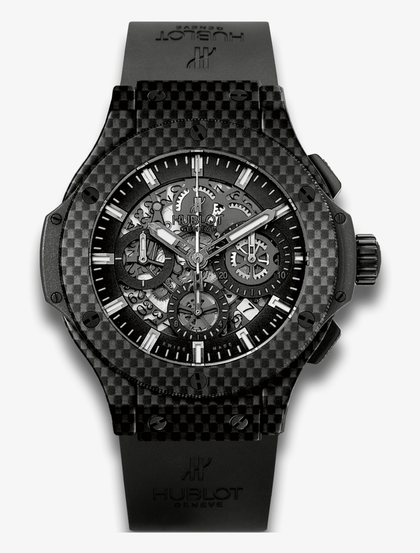 Big Bang Aero Bang Carbon - Hublot Big Bang Aero Bang Carbone, transparent png #6100497