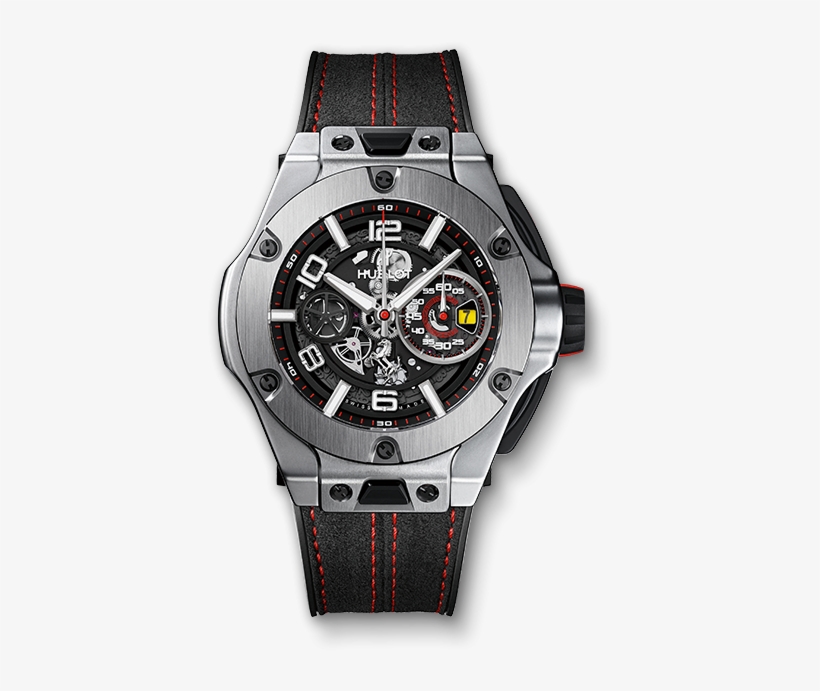 Big Bang Ferrari Titanium - Hublot Unico Ferrari, transparent png #6100717