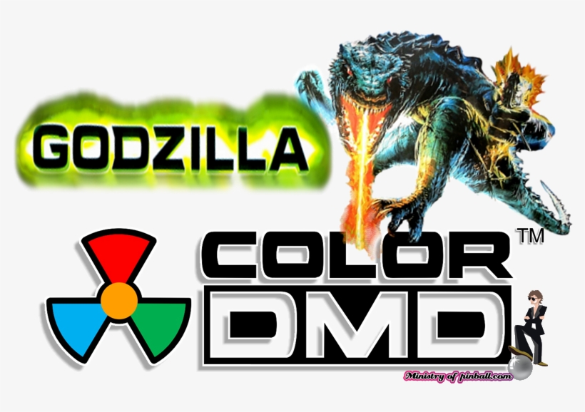 Godzilla Colordmd - Metallica Pinball Logo, transparent png #6101687