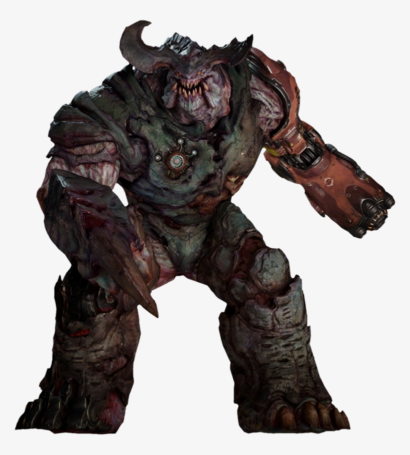 Дум Кибердемон, transparent png #6102243