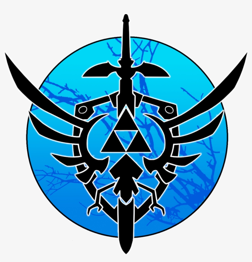 Jpg Black And White Library Triforce Willow Tree Designs, transparent png #6103389