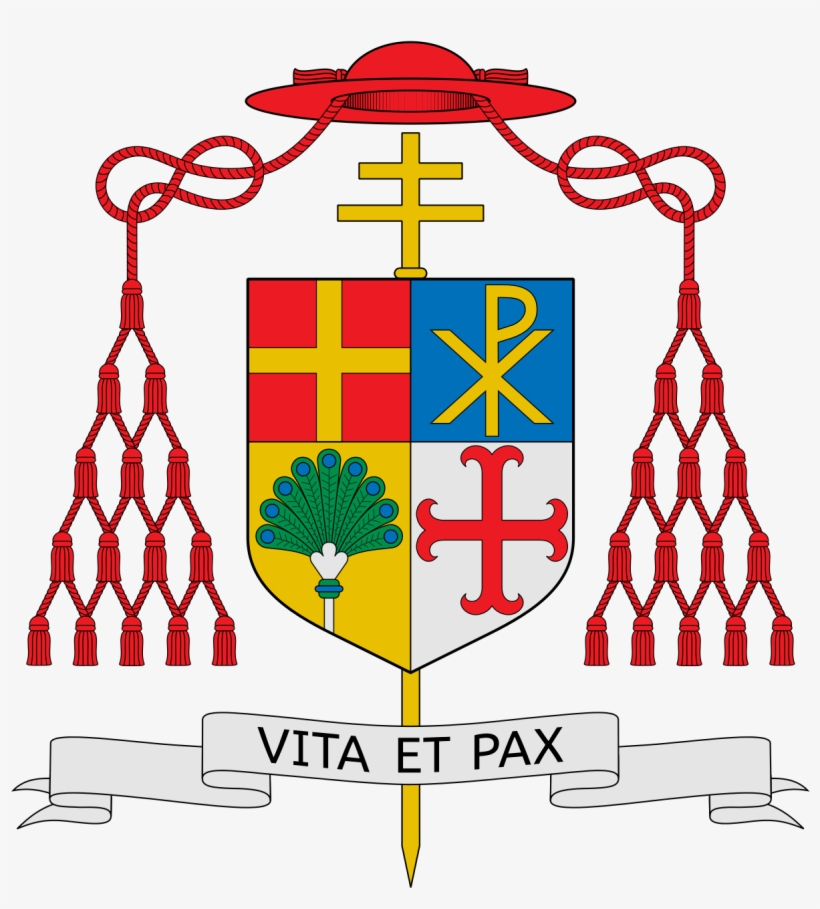Cardinal Roger Mahony Coat Of Arms, transparent png #6103474