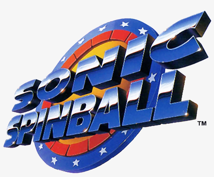 Sonic Spinball Jp - Sonic Spinball Logo Png, transparent png #6103788