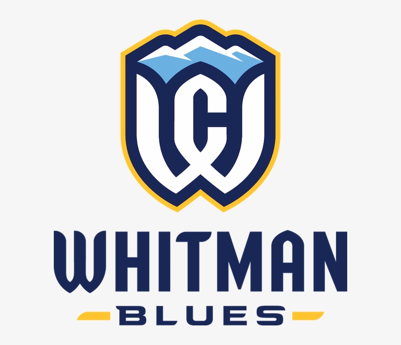Whitman Blues - Whitman College Blues Logo, transparent png #6104156