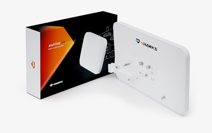Raptor Xr Range Extender Designed For Dji Inspire - Dji, transparent png #6105174