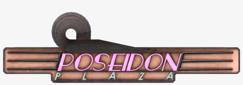 Poseidon Plaza Logo - Poseidon Plaza Bioshock, transparent png #6105875