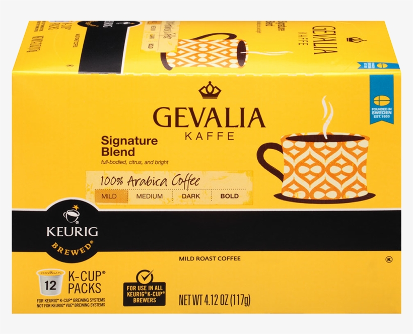 Pick Up A Great Deal On Gevalia Coffee K-cups This - Gevalia Signature Blend K-cup Pods, 370ml, transparent png #6106923