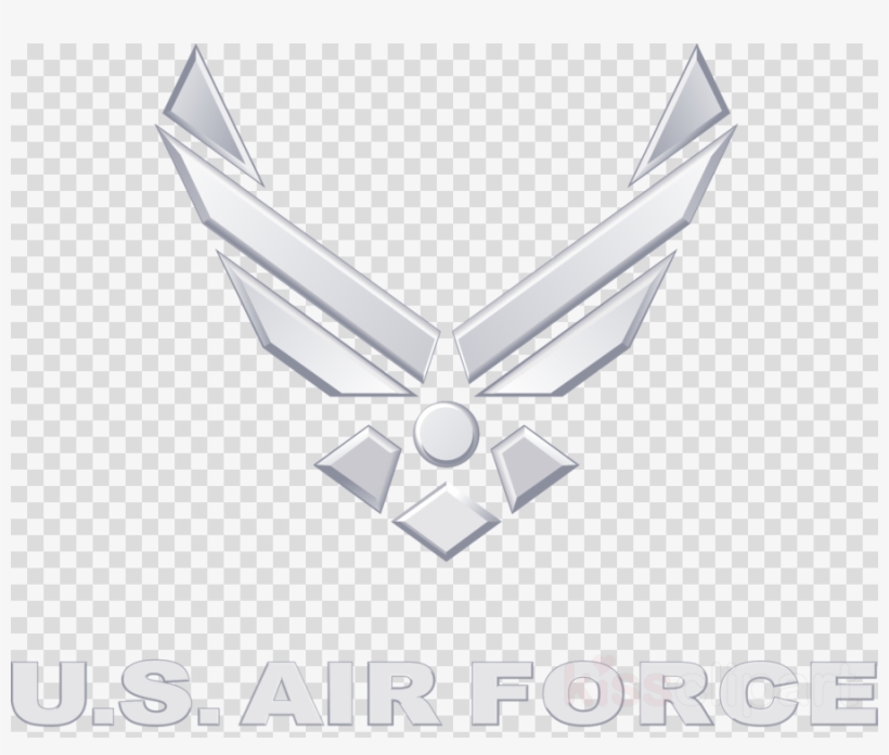Us Air Force Logo Clipart Edwards Air Force Base United - Heart Balloon Gold Png, transparent png #6107827