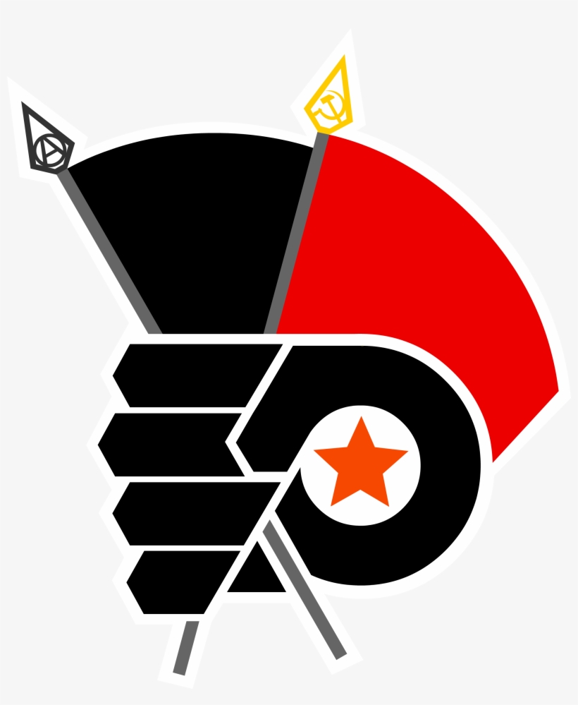 Link To Just The Emblem, No Antifa Circle - Gritty Antifa Shirt, transparent png #6108180