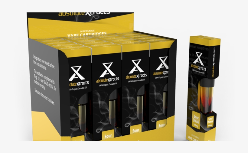350x383ximage Abx Vape-cartridges - Sour Diesel Og Vapes, transparent png #6108414