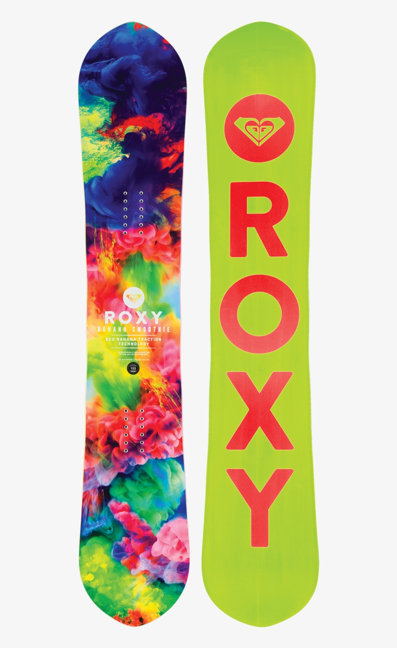 Roxy Banana Smoothie - Roxy Snowboards, transparent png #6108565