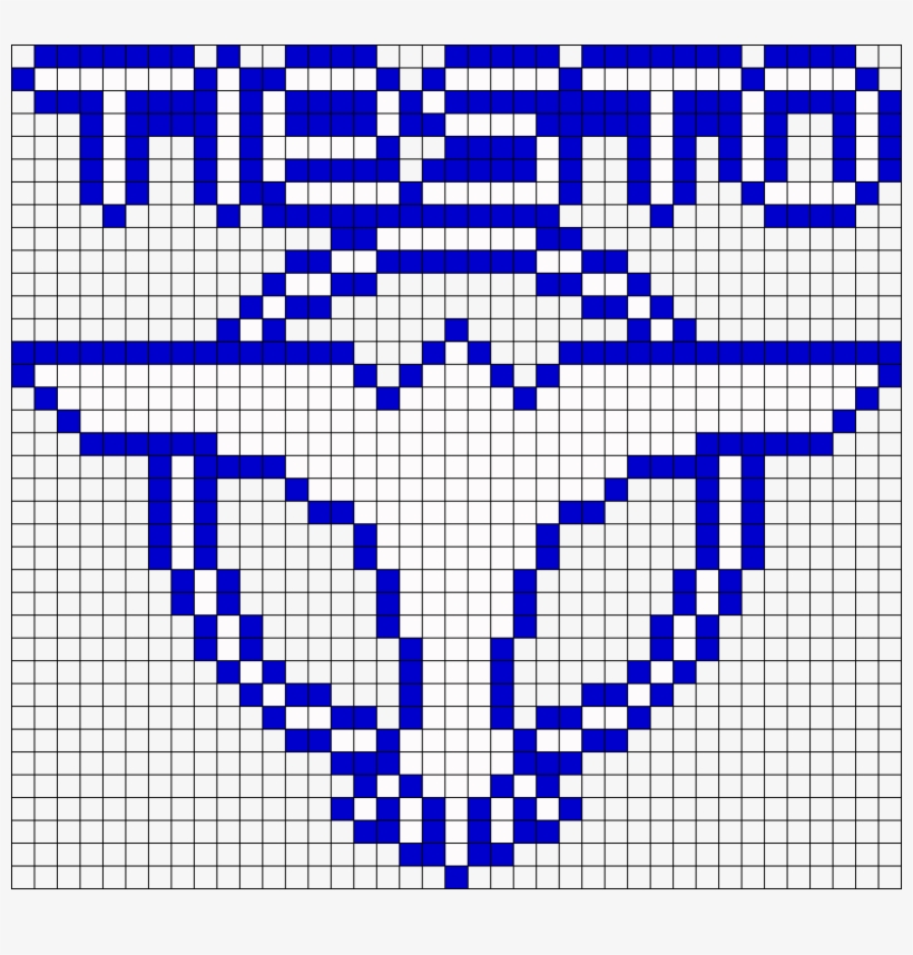 Tiesto Logo Perler Bead Pattern / Bead Sprite - Pearl, transparent png #6109123