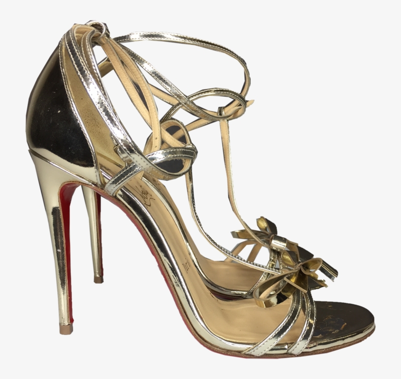 Christian Louboutin Heels - High-heeled Shoe, transparent png #6109126