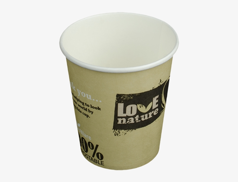 Bioware Compostable Paper Vending Hot Cups - Cup, transparent png #6109172