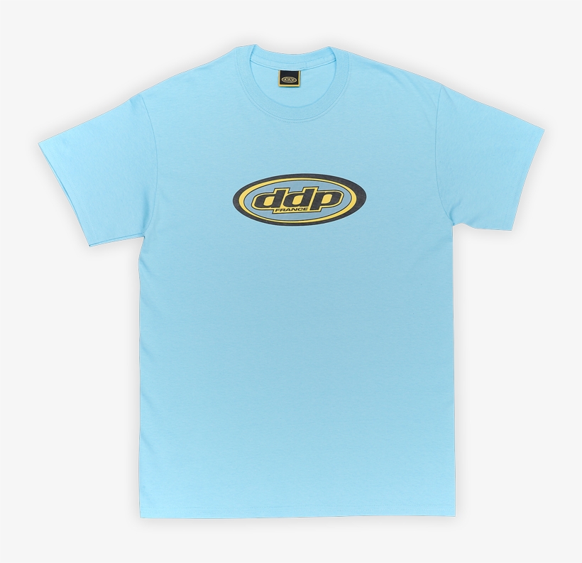 Sky Blue Bic Tee - Active Shirt, transparent png #6109239