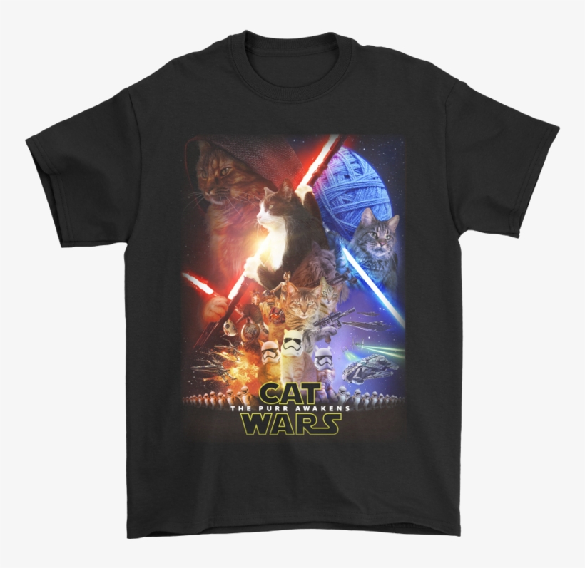 Cat Wars The Purr Awakens Mashup Star Wars The Force - United States More Like Texas And Its 49 Bitches, transparent png #6109240