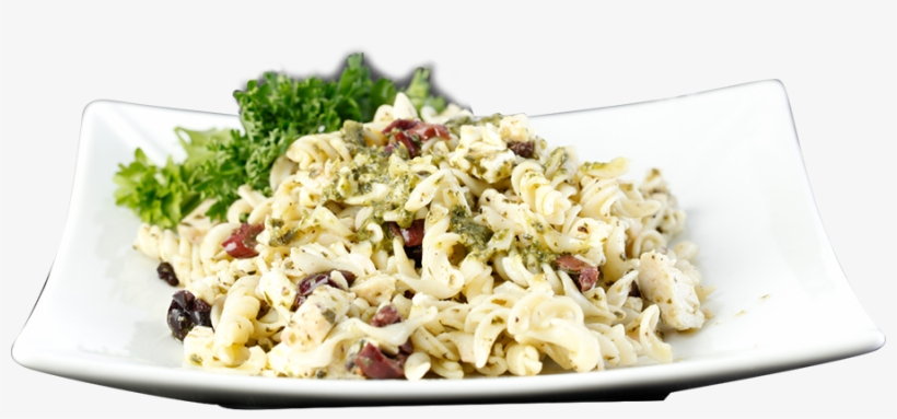 Fusilli Salad With Pesto And Chicken - Pasta With Pancetta, transparent png #6109492